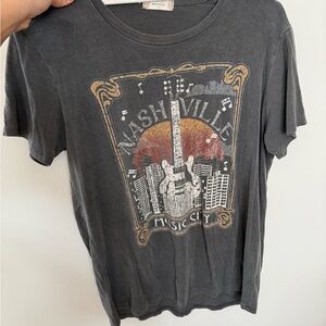 Nashville Music City Graphic T-Shirt